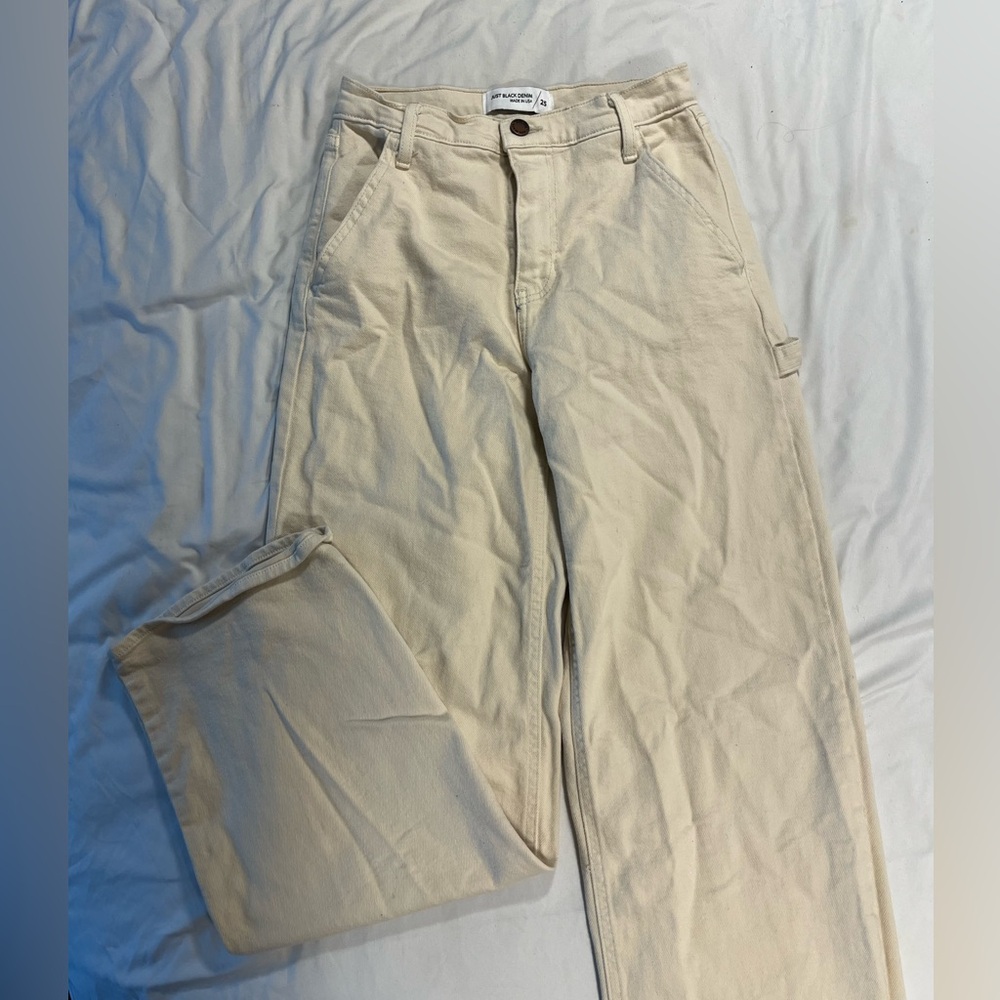 Just Black Denim Cargo Pants
